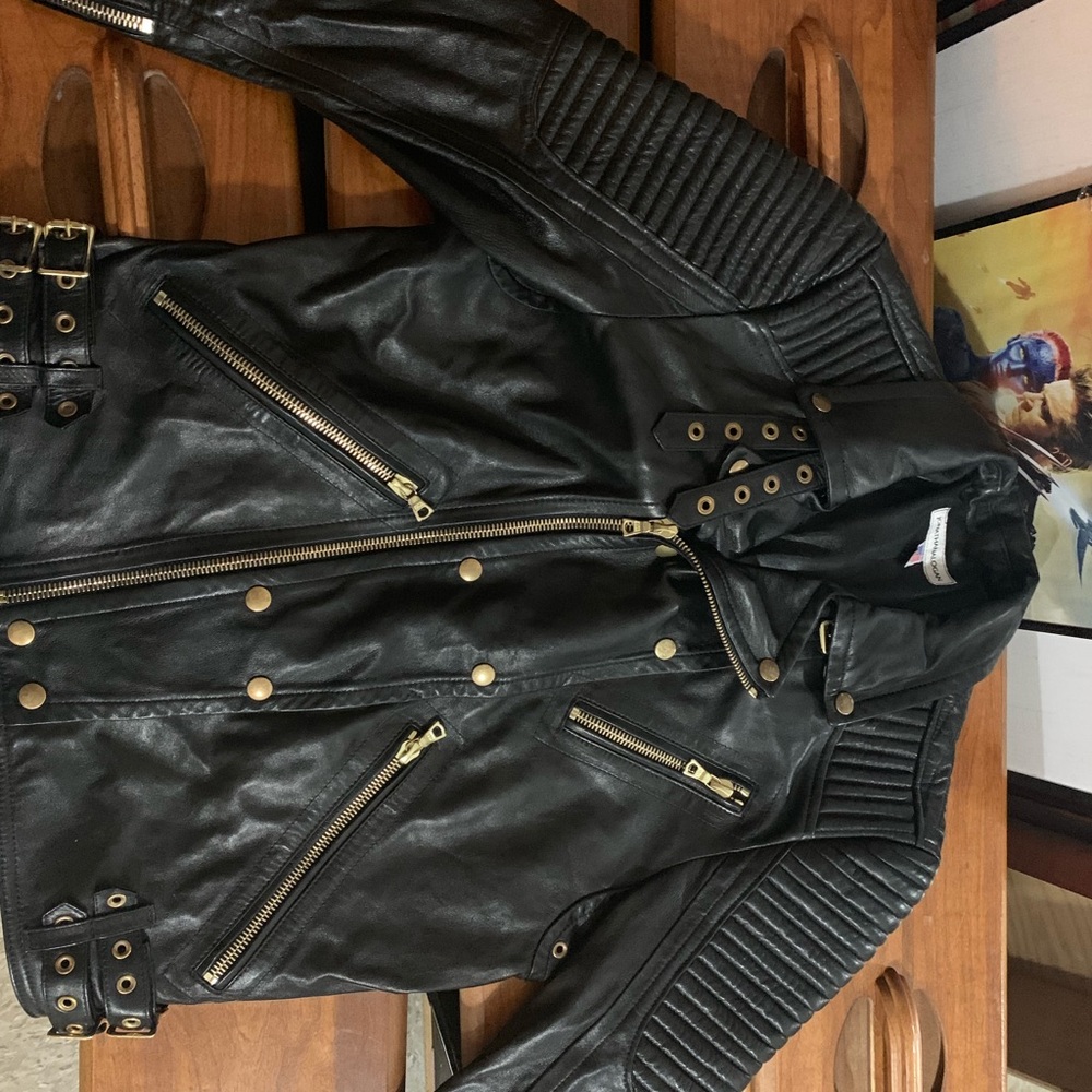 Jonathan A Logan Men’s Leather Jacket